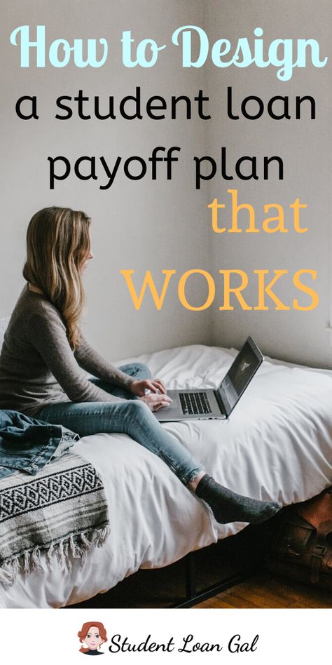 Learn how to design a student loan payoff plan that works with these effective student loan repayment strategies. #studentloanspayingoff #studentloanpayoffplan #studentdebt Student Loan Payoff Plan, Student Debt Payoff, Retirement Financial Planning, Pay Off Student Loans, Loan Payoff, Loan Money, Paying Off Student Loans, Student Loan Forgiveness, Instant Loans