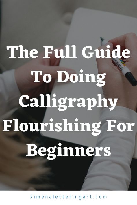 How To Do Calligraphy Flourishing Tutorial For Beginners Lettering Flourishes, Calligraphy Step By Step, Calligraphy Flourishes, Lettering Artwork, Best Brush Pens, Calligraphy Flourishing, How To Do Calligraphy, Pen Lettering, Family Portrait Drawing