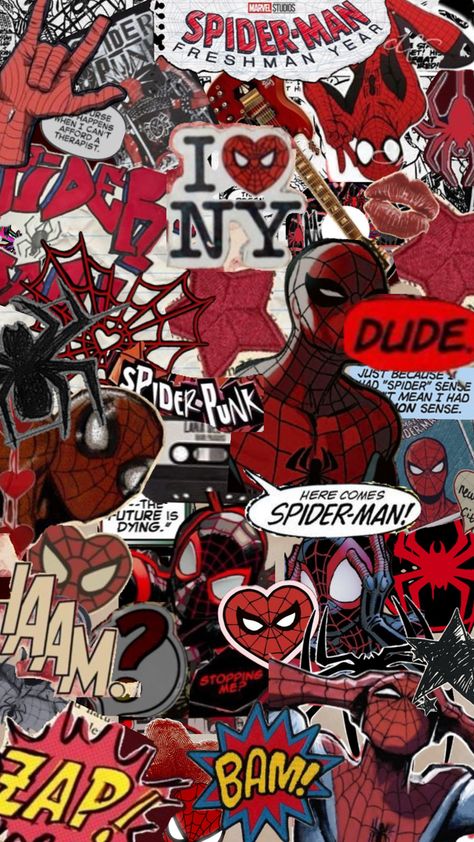 Spiderman Lockscreen, Man Collage, Natural Looking Acrylic Nails, Iphone Wallpaper Bright, Funny Links, Jordan Logo Wallpaper, Spiderman Cartoon, Spiderman Theme, Spiderman Drawing