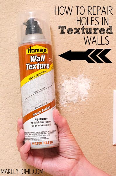 How to Repair Textured Drywall Textured Drywall, Spray Texture Walls, Wall Texture Ideas, Texture Ideas, Design Tricks, Texture Spray, Painted Chair, Drywall Repair, Home Fix