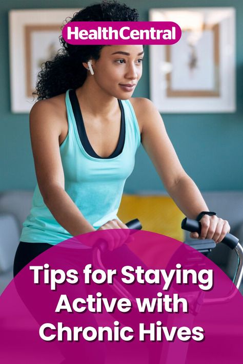 It’s a no-brainer: Exercise is good for everyone. But if you have chronic hives, you might find that it’s a bit more complicated than lacing up your sneakers and heading to the gym. Our experts share science-backed strategies to help you stay active and itch-free with chronic spontaneous urticaria. Chronic Hives, Prickly Heat, Heat Rash, Health Disease, Allergy Asthma, Sweat Gland, Staying Active, Workout Snacks, Cleveland Clinic