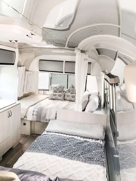 Bambi Airstream Interior, Bambi Airstream Remodel, Airstream Interior Ideas, Airstream Bambi For Sale, Airstream Glamping, Airstream Basecamp, Airstream Bambi, Airstream Rv, Airstream For Sale