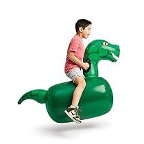 Laughing Horse, Backyard Park, Inflatable Dinosaur, Dino Design, Dragon Riders, Inflatable Bouncers, Active Play, Outdoor Play Equipment, H Design