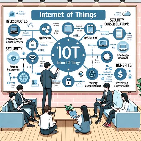 Internet Of Things Technology, Iot Poster, Poster Making About Technology, Technological Achievements, Cybersecurity Infographic, Iot Design, Iot Security, Iot Internet Of Things, Networking Basics