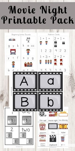 FREE Movie Night Worksheets for Kids - these free printable toddler, preschool, kindergarten, and first grade worksheets help kids practice alphabet letters, counting, syllables, vocabulary and more with an fun move theme. Counting Syllables, Printables Preschool, 6th Grade Worksheets, Letter Recognition Worksheets, Free Worksheets For Kids, First Grade Worksheets, Graphing Activities, 1st Grade Worksheets, Printable Activities For Kids