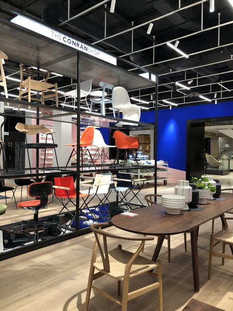 The New Conran Shop at Selfridges & Co. | apt Design Rich Shopping, Conran Shop, Retail Furniture, Visual Merchandising, Hidden Gems, Conference Room Table, Shabby Chic, Portfolio, Gems