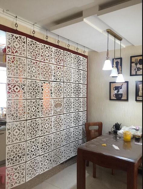 Room Divider Ideas Diy, Kids Room Divider, Hanging Screen, Room Partition Wall, Folding Screen Room Divider, Screen Partition, Moroccan Room, Hanging Room Dividers, Curtain Hanging