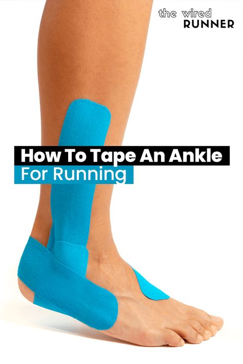 Kt Tape Ankle Sprain, Ankle Taping, Weak Ankles, K Tape, Kt Tape, Broken Ankle, Kinesio Taping, Running Injuries, Sports Tape