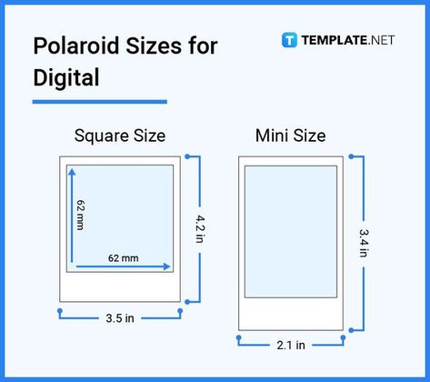 Polaroid Size, Picture Frame Template, Polaroid Diy, Polaroid Picture Frame, Mini Polaroid, Polaroid Template, Polaroid Picture, Photo Polaroid, Photo Album Design