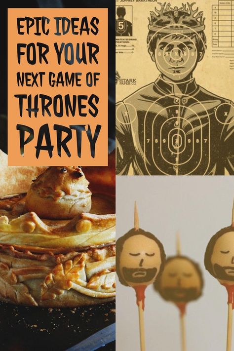 Epic Ideas for Your Next Game of Thrones Party Game Of Thrones Food, Game Of Thrones Birthday, Watch Game Of Thrones, Game Of Throne, Game Of Thrones Party, Game Of Thrones Facts, Game Of Thrones Quotes, Got Party, Game Of Thrones Funny