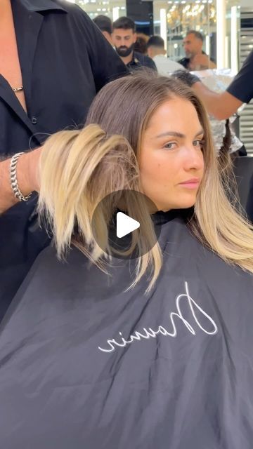 Blonde Transformation Before And After, Money Piece Balayage Straight Hair, Blond To Brunette Transformation, Blonde To Burnett, Ombre Hair With Money Piece, Going From Blonde To Light Brown, Blond To Brunette Before And After, Face Framing Balayage Blonde, Sombre Blonde Balayage