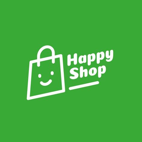 Supermarket logo Free Vector | Free Vector #Freepik #freevector #logo Supermarket Logo Design Ideas, Super Market Logo, Happy Logo Design, Grocery Logo, Sale Logo Design, Shopping Cart Logo, Market Branding, Supermarket Logo, Bio Logo