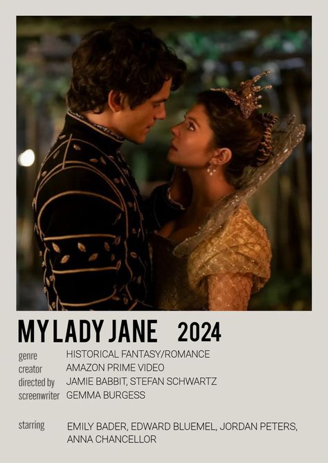 Movie And Series Posters, My Lady Jane Poster, My Lady Jane Prime, My Lady Jane 2024, My Lady Jane Aesthetic, Movies To Watch List, My Lady Jane, Top Horror Movies, Movie Character Posters