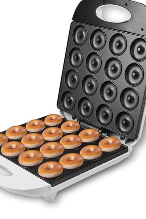 Donut Maker Machine, Pancake Maker Machine, Mini Donut Maker, Mini Pancake Maker, Donut Machine, Food Gadgets, House Appliances, Mini Bakery, Mini Donuts Maker