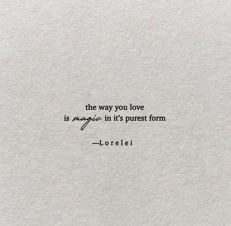 L o r e l e i 🤍 on Instagram: “🕊 The way you love is magic in its purest form. So never accept less than the love you give in return. You’re extraordinary my beautiful…” Accepting Love Quotes, Love Is Magic Quotes, Extraordinary You, Love Is Magic, Love Is The Answer, Magical Quotes, Magic Quotes, Pure Form, Happy Soul