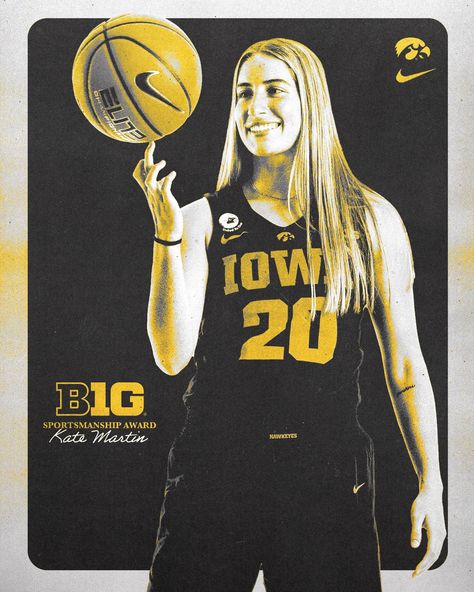 Kate Martin, Iowa Basketball, Iowa Hawkeye, Future Girlfriend, Caitlin Clark, High School Sports, Big Ten, Women's Basketball, Iowa Hawkeyes