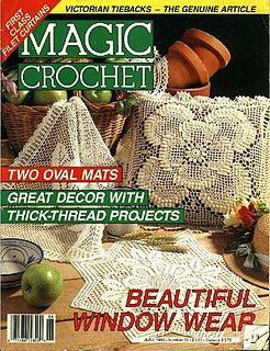 Magic Crochet, Crochet Needlework, Needlework Crafts, Crochet Magazine, Knitting Magazine, Knitting Books, Crochet Books, Crochet Round, Doily Patterns