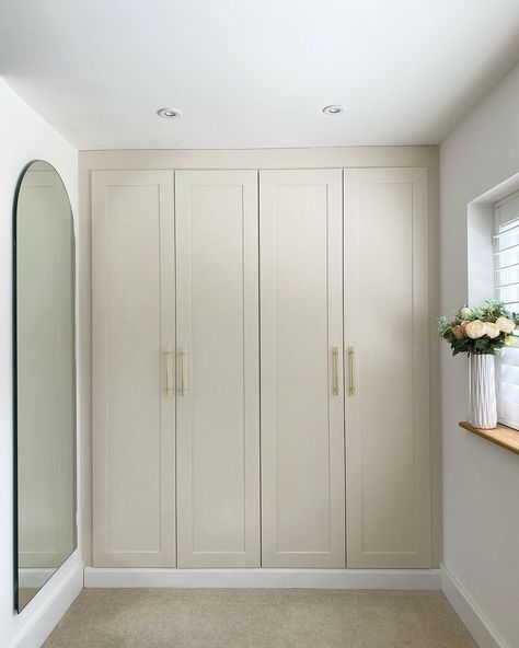 Shaker Wardrobes, Diy Built In Wardrobes, Built In Wardrobes, Bedroom Built In Wardrobe, Diy Wardrobe, Wardrobe Room, Build A Closet, Fitted Wardrobes, Wardrobe Design Bedroom