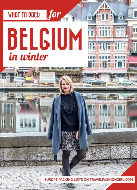 Wondering what to pack for Belgium in Winter? @travlfashngirl has insider tips from a local blogger and fashionista. Read on to find out how to be fashion-ready for your visit to Belgium. | travelfashiongirl.com What To Wear In Belgium In October, Outfits For Belgium, Belgium Fashion Winter, Brussels Winter Outfit, Brussels Fashion Outfits, Brussels Street Style, Belgium Outfits Winter, Belgium Street Style, Belgium Winter Outfit