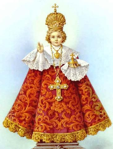 POWERFUL NOVENA TO THE INFANT JESUS OF PRAGUE, WHEN YOU ARE IN URGENT Infant Of Prague Novena, Infant Of Prague, Novena Prayers, Infant Jesus, Powerful Prayers, Religious Pictures, San Michele, Child Jesus, Mary And Jesus