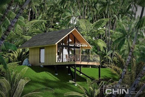 Bed Tiny House, Design Casa Piccola, Pre Fab Tiny House, Loft Plan, Diy House Plans, Office Plan, Custom Home Plans, Cabin House Plans, House Cabin