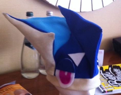 Pokemon Greninja Hat by purpleisntmycolr on DeviantArt Greninja Costume Diy, Greninja Costume, Pokémon Costume, Pokemon Greninja, Pokémon Birthday, Pokemon Costumes, Sewing Hats, Pokemon Birthday Party, Pokemon Cosplay