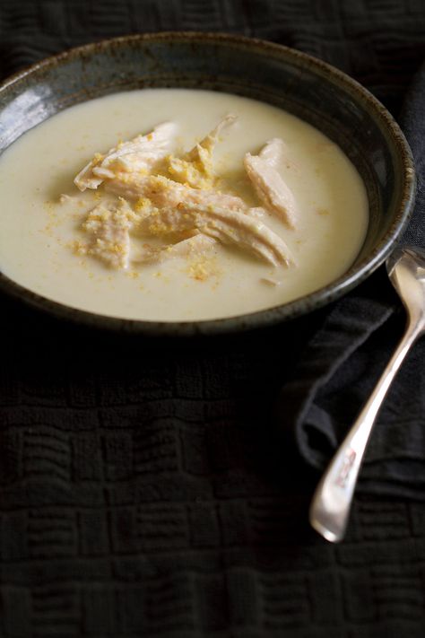 Chicken and Cornbread Buttermilk Soup is a perfect example of how simple, rustic even, ingredients can be creatively combined with elegant results. A bowlful is sure to satisfy your hunger in a deeply soulful way. Chicken and Cornbread Buttermilk Soup By: Greg Henry Print This Recipe Total time Yield 4Source Adapted from John Fleer, Rhubarb … Cornbread Buttermilk, Buttermilk Soup, Chicken And Cornbread, Ricotta Dumplings, Soup Night, Chicken Cornbread, Creamed Leeks, Buttermilk Chicken, Those Days