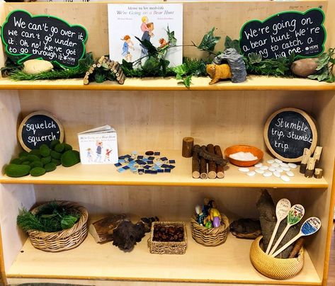 Book Corner Eyfs, Book Corner Classroom, Small World Area, Reading Corner Classroom, Reception Classroom, Book Area, Going On A Bear Hunt, Curiosity Approach, Reading Display