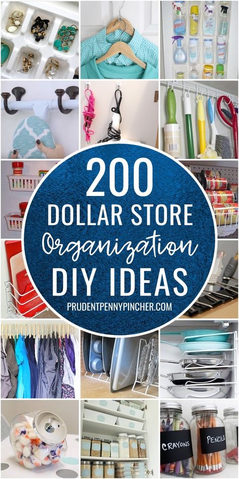 Diy Dollar Store Organization Ideas, Dollar Store Organization Ideas, Store Organization Ideas, Dollar Store Organization, Shoe Organization Diy, 1000 Lifehacks, Dollar Tree Organization, Office Organization At Work, Cleaning Supplies Organization