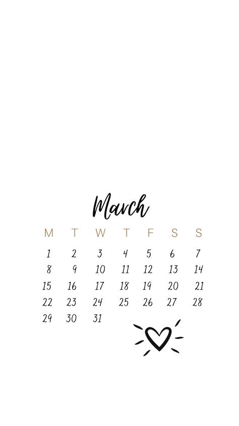 Wallpapers Aesthetic Iphone, March Wallpaper, Calendar Widget, Wallpaper 2024, Birthday Photo Collage, January Calendar, Calendar March, Planning Calendar, Graphic Design Cards