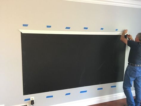 Chalkboard Wall Playroom, Kids Playroom Organization, Diy Chalkboard Wall, Magnetic Chalkboard Wall, Chalkboard Walls, Playroom Idea, Kids Playroom Ideas Diy, Chalkboard Wall Bedroom, Make A Chalkboard