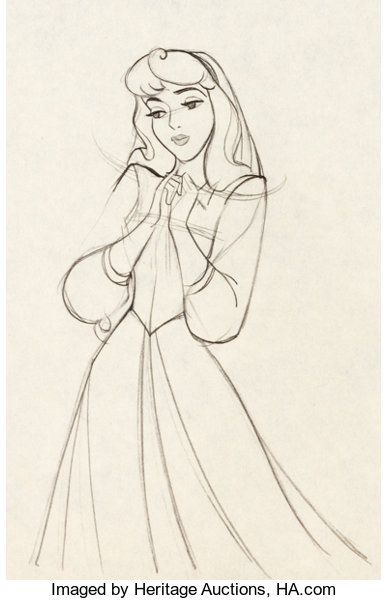 Sleeping Beauty Sketch, Beauty Sketch, Disney Canvas Art, Steven Universe Anime, Beauty Drawings, Disney Princess Aurora, Art Projects For Teens, Disney Sketches, Drawing Studies