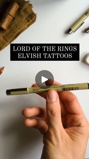 160K views · 10K reactions | Lord of The Rings Elvish Tattoo Ideas | JDuke.Illustrations | myelessar · Original audio Lotr Elvish Tattoo, Lord Of The Rings Tattoo Minimalist, Lord Of The Rings Tattoo Ideas, Elvish Tattoo, Lord Of The Rings Tattoo, Ring Tattoos, The Rings, Lord Of The Rings, Art Art