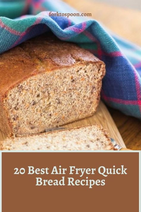 Easy Air Fryer Bread Recipe, How To Make Bread In Air Fryer, Air Fryer Zucchini Bread Recipes, Air Fryer Homemade Bread, Air Fryer Bread Recipes Easy, Baking Bread In Air Fryer, Homemade Bread In Air Fryer, Air Fryer Breads, Air Fry Bread