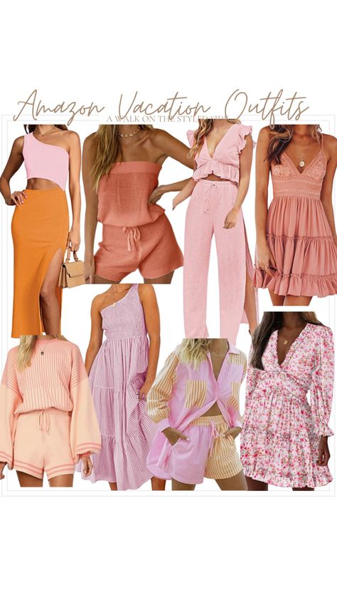 Amazon vacation outfits Amazon vacation dresses Amazon vacation sets Amazon resort wear Amazon resort dresses Amazon spring break dresses Amazon two piece outfits Amazon travel outfits Amazon swim coverups Follow my shop @awalkonthestyledside on the @shop.LTK app to shop this post and get my exclusive app-only content! #liketkit #LTKunder50 #LTKtravel #LTKSeasonal @shop.ltk https://liketk.it/44m8s Classy Cruise Outfits For Women, Florida Honeymoon Outfits, Amazon Honeymoon Outfits, Resort Honeymoon Outfits, Florida Resort Outfits, Hawaii Vacation Outfits Amazon, Amazon Mexico Vacation Outfits, Group Vacation Outfits, Hawaii Outfits Amazon