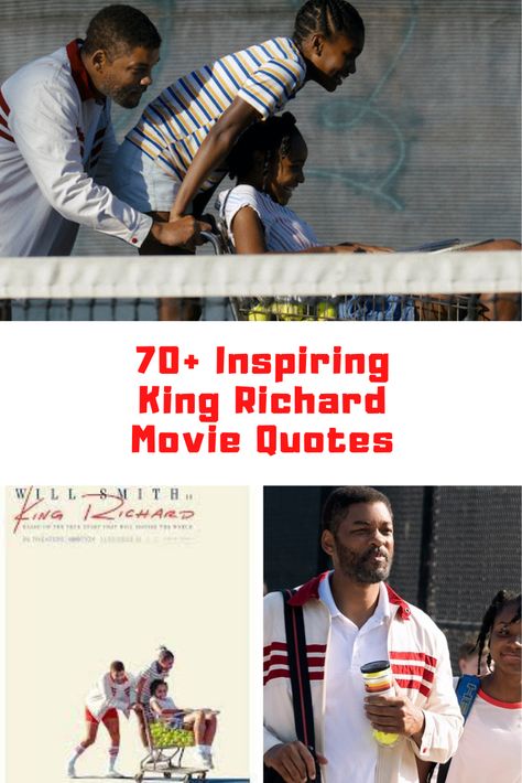 King Richard Movie Quotes #KIngRichard #KingRichardMovie #MovieQuotes #Quotes King Richard Movie, Venus And Serena Williams, Home Alone Movie, Richard Williams, Dog Movies, King Richard, Remember Who You Are, Gave Up, American Culture