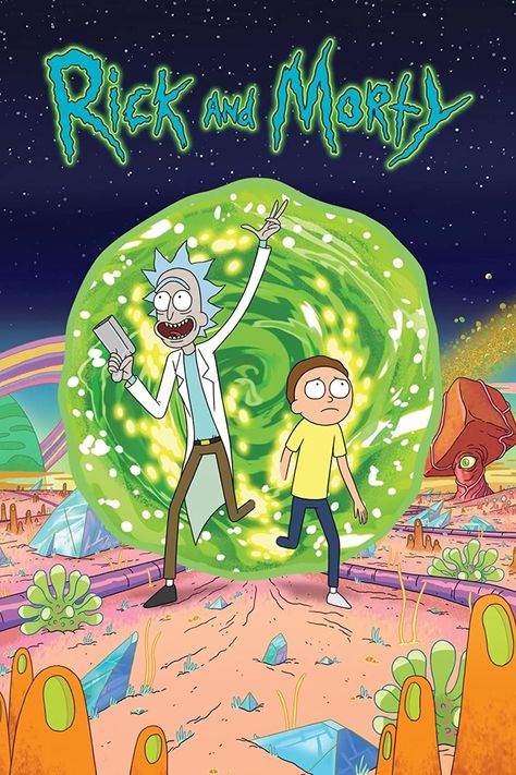 Rick E Morty, Rick And Morty Image, Rick And Morty Drawing, Rick And Morty Season, Rick Und Morty, Rick And Morty Poster, Collage Mural, Justin Roiland, Rick Sanchez