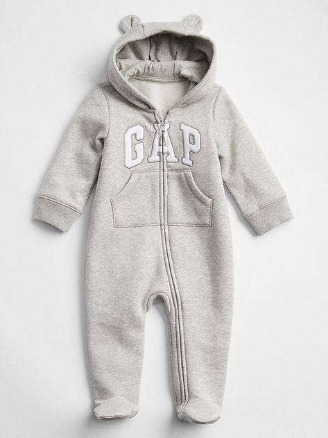 Baby Logo One-Piece Baby Gap Boy Outfits, Fall Baby Clothes Boy, Cute Baby Clothes For Boys, Newborn Baby Clothes Unisex, Baby Clothes Boy, Newborn Baby Boy Clothes, One Piece Hoodie, Boys Winter Clothes, Baby Boy Clothing