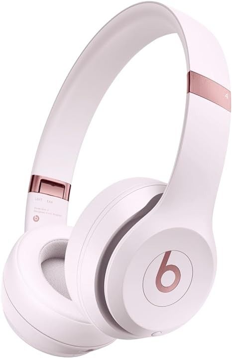 Amazon.com: Beats Solo 4 - Wireless Bluetooth On-Ear Headphones, Apple & Android Compatible, Up to 50 Hours of Battery Life - Cloud Pink : Electronics Headphones Apple, Cloud Pink, Beats Solo, Beats Headphones, Wireless Headphones, Wireless Bluetooth, Battery Life, In Ear Headphones, Headphones