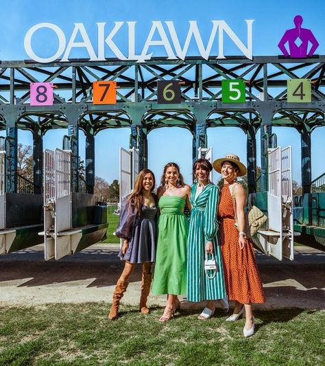 While in @visithotsprings, The Babes spent an afternoon at @oaklawnracingcasinoresort to watch the horse races. It’s a must-see experience when you visit Arkansas! 🏇 Here’s what we recommend for a day at the track: - Watch live entertainment at Pop’s Lounge. - Eat fine dining at The Buglar restaurant for an upscale experience - Head to the Horse Track infield - Spend a little cash betting on your favorite horses and jockeys Shop our outfits here >>> https://liketk.it/3GaK7 Spring Horse Race Outfit, Saratoga Springs Ny Horse Racing Outfits, Hot Springs Outfit, Horse Racing Outfits Women, Horse Races Outfit, Horse Race Outfit, Track Outfits, Arkansas Travel, Race Outfit