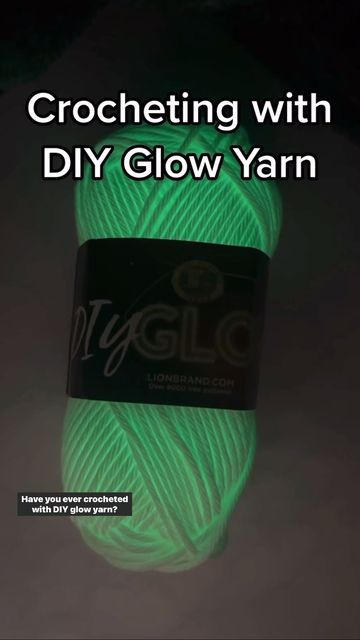 Crochet Patterns & Tutorials🧶 on Instagram: "Have you tried DIY GLOW yarn yet? ❤️ It’s actually fun to work with! Especially once you finish your project and it glows 😀 ❤️ What do you think I’m making? ❤️ I’m using the thermal crochet stitch (see my website for a full tutorial - LINK IN MY BIO - search “thermal”) ❤️ Be sure to SHARE and SAVE for later ❤️ . . I got the @lionbrandyarn DIY Glow yarn from my local @joann_stores . . #glowyarn #diyglow #thermalcrochet #thermalcrochetstitch #fal Glow Yarn Projects, Glow In The Dark Crochet Patterns, Thermal Crochet Stitch, Glow Yarn, Thermal Crochet, Glow In The Dark Yarn, Diy Glow, Crochet Stitch, Lion Brand