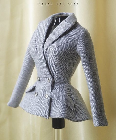 Dior inspired jacket. | That lapel is the hardest thing i’ve… | Flickr Dior Blazer, 1950 Vintage Dresses, Dior Women, Corporate Attire, Chanel Dress, African Maxi Dresses, Camera Shots, Women Jacket, Stylish Jackets