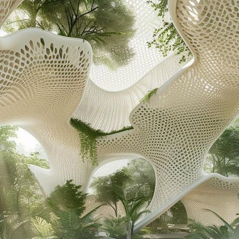 The Eco Harmony Pavilion is a stunning example of sustainable architecture! This award-winning design uses natural ventilation, rainwater harvesting, and even plants to clean polluted water. It's a beautiful space for the community to gather and learn about eco-friendly practices. https://uni.xyz/journal/eco-harmony-pavilion-a-beacon-of-sustain #architecture #sustainability #innovation #design #ecofriendly #EcoHarmonyPavilion Regenerative Design, 3d Printed House, Polluted Water, Passive Solar Design, Rainwater Harvesting, Architecture Awards, Natural Ventilation, Sustainable Architecture, Living Wall