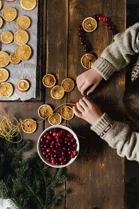 Holiday Garland, View From Above, Orange Christmas, Dried Oranges, Nordic Christmas, Christmas Photography, Diy Garland, Christmas Table Settings, Christmas Mood