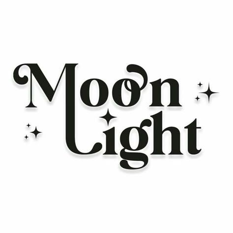 Moonlight Logo, Dr Logo, Group Names Ideas, Kpop Logo, Light Font, Trendy Logos, Kpop Shifting, Group Names, Entertainment Logo