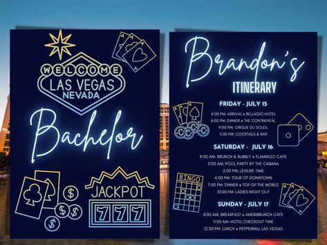 Vegas Bachelor Party, Vegas Bachelorette Party Itinerary, Vegas Bachelorette Itinerary, Bachelor Party Vegas, Las Vegas Bachelor Party, Bachelor Party Itinerary Template, Golf Birthday Party, Itinerary Template, Slots