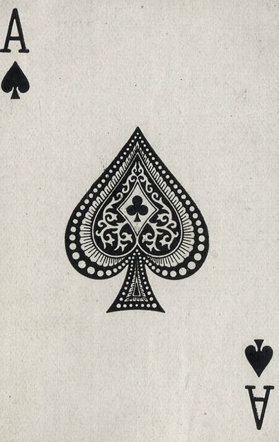 Ace Of Spades Tattoo, Printable Playing Cards, Spade Tattoo, Drawing Heart, A Playing Card, Ace Card, Geniale Tattoos, Paper Journal, Gambling Tattoo