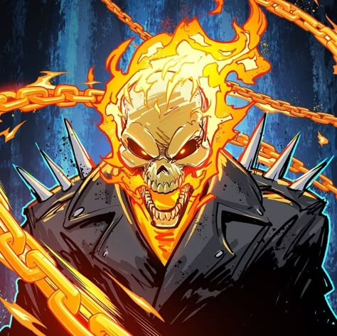 Ghost Rider Drawing, Ghost Rider Johnny Blaze, Patrick Brown, Ghost Rider Pictures, Ghost Rider Wallpaper, Marvel Superhero, Superhero Wallpaper, Marvel Comic Universe, Cover Art Design