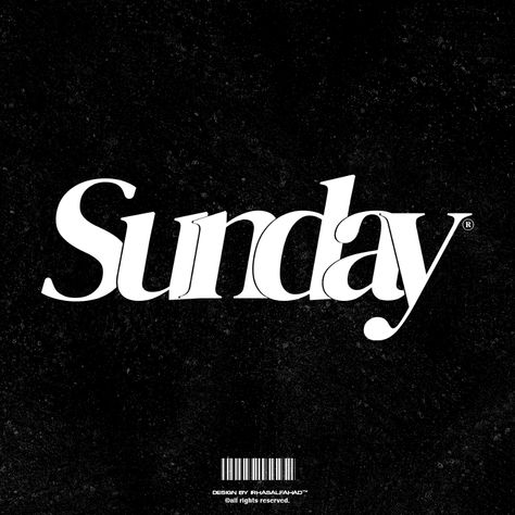 #awesomelogo #clothingline #logotype #apparellogo Sunday Typography, Clothing Brand Logo, Instagram Graphic Design, Typeface Logo, Clothing Brand Logos, Instagram Graphic, Service Logo, Vintage Football, Clothing Logo