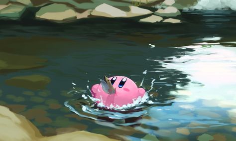 Cute Kirby, Kirby Games, Nintendo Fan Art, Kirby Art, Pc Wallpaper, Cute Pokemon Wallpaper, Tablet Wallpaper, Tablet Pc, Cute Pokemon